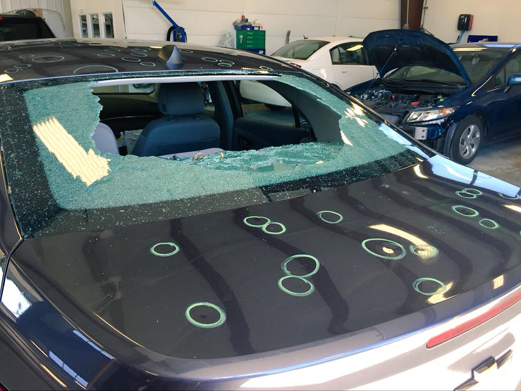 Fort Worth Auto Hail Damage